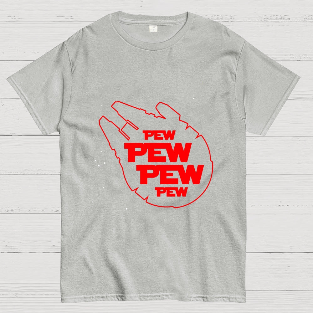 Pew Pew Starship  T-Shirt