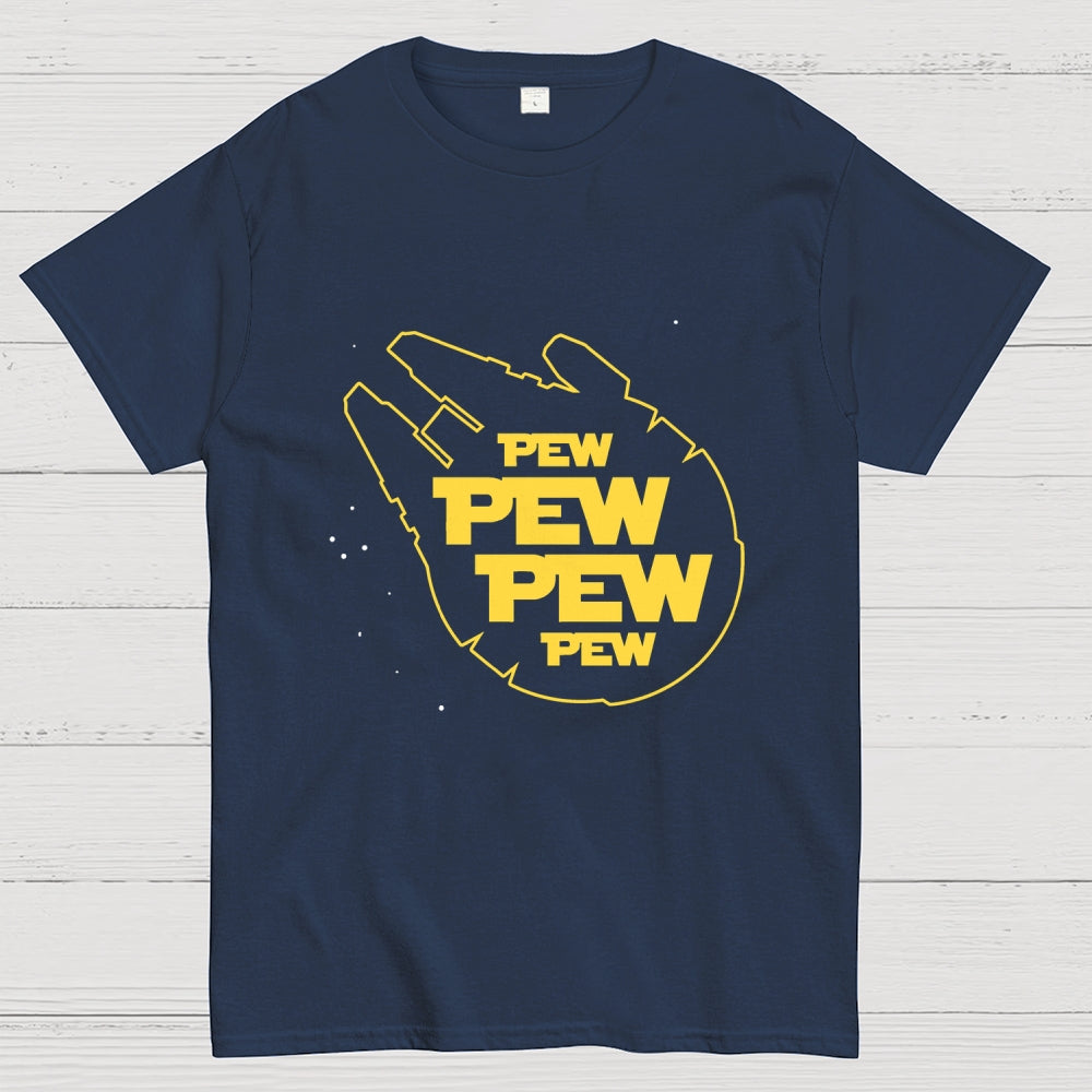 Pew Pew Starship  T-Shirt