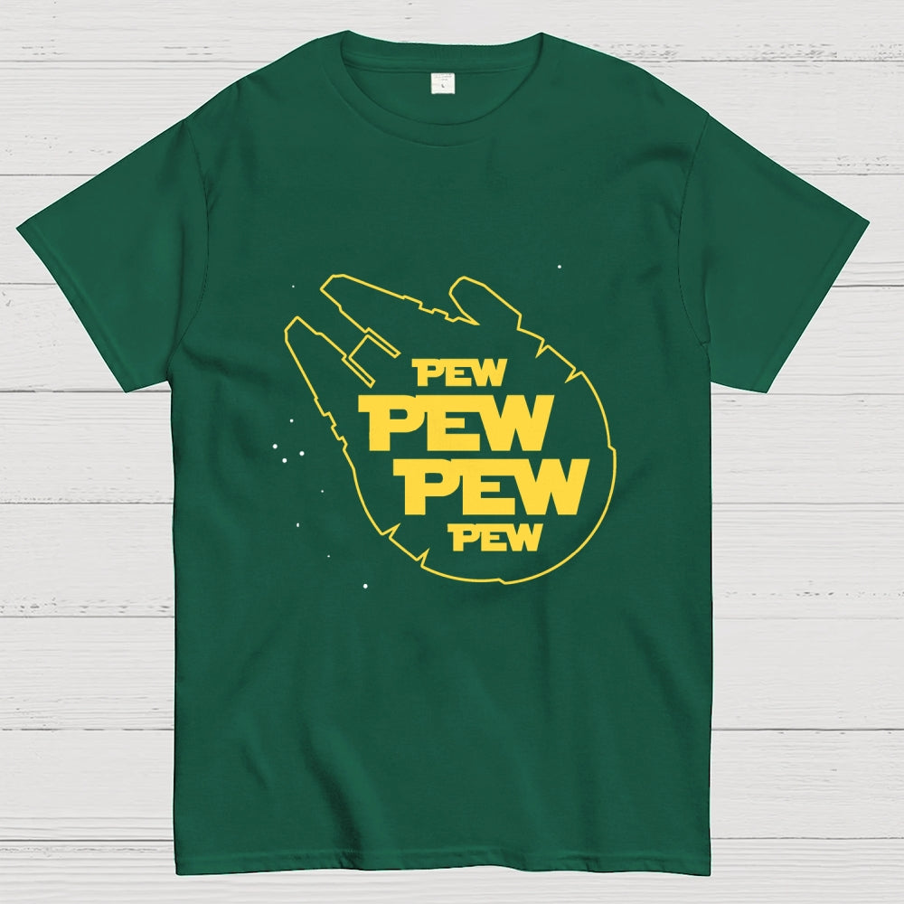 Pew Pew Starship  T-Shirt