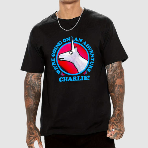 Charlie Unicorn We’Re Going On An Adventure  T-Shirt