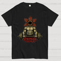 Demogorgon Weightlifting Stronger Things  T-Shirt