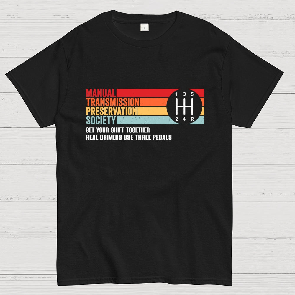 The Manual Transmission Preservation Society  T-Shirt