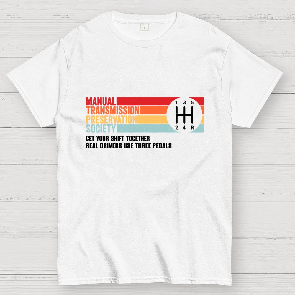 The Manual Transmission Preservation Society  T-Shirt