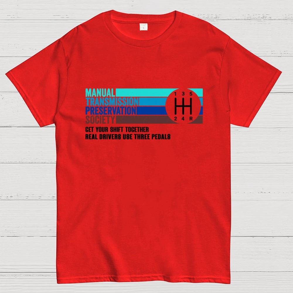 The Manual Transmission Preservation Society  T-Shirt