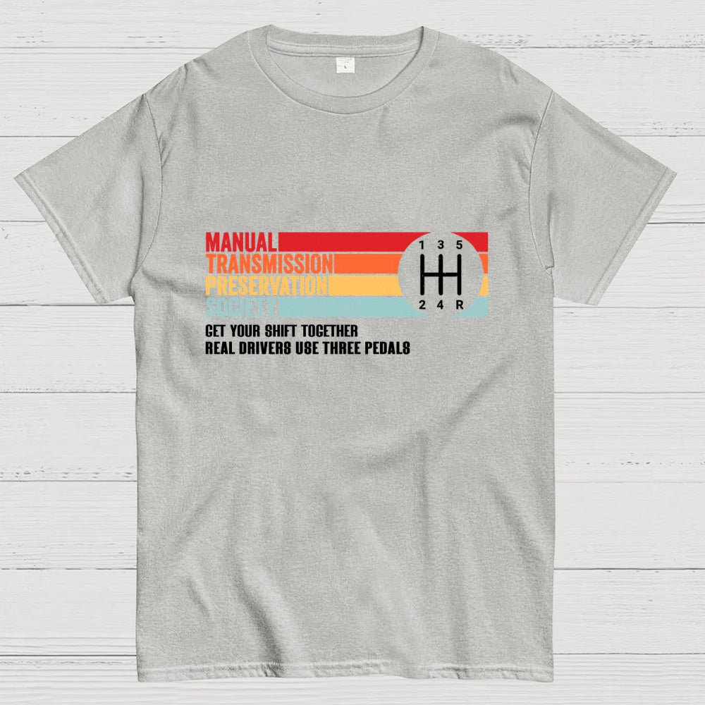 The Manual Transmission Preservation Society  T-Shirt