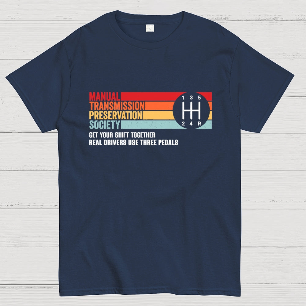 The Manual Transmission Preservation Society  T-Shirt