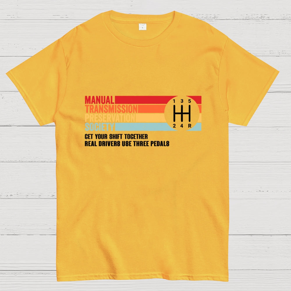 The Manual Transmission Preservation Society  T-Shirt