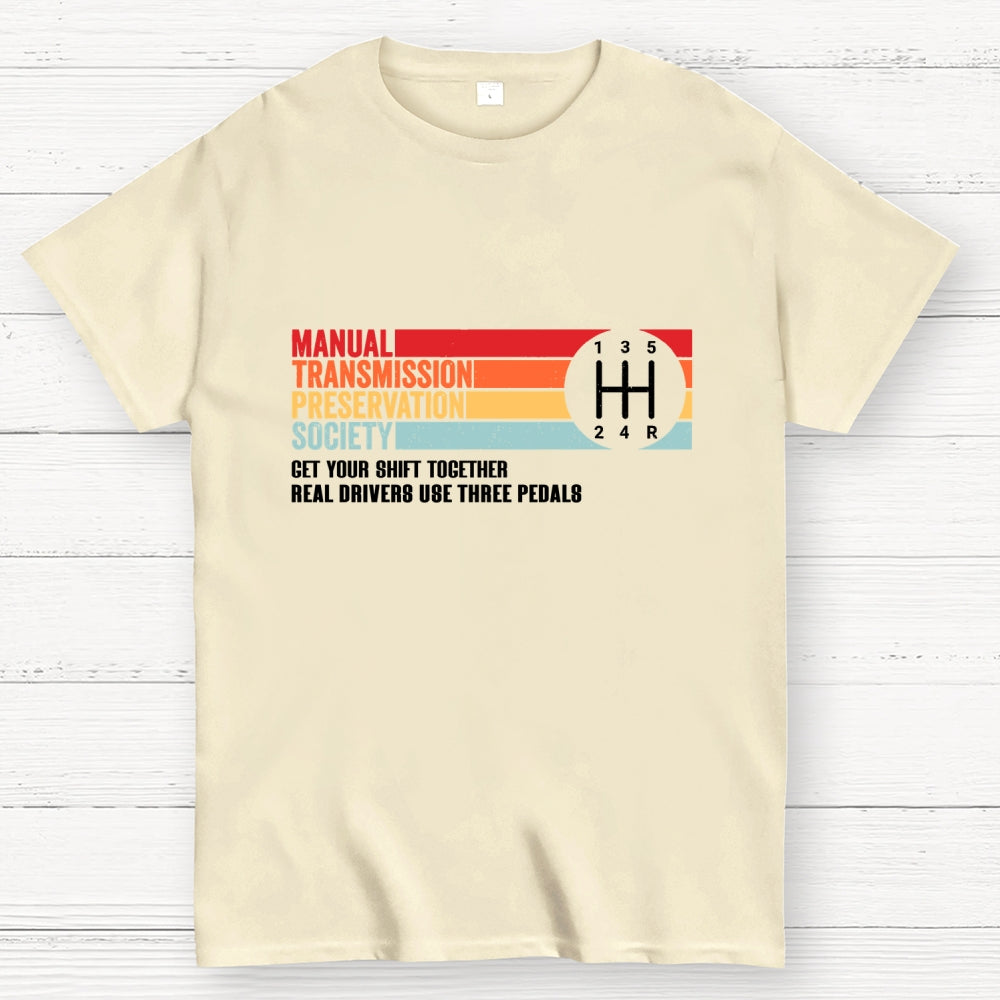 The Manual Transmission Preservation Society  T-Shirt