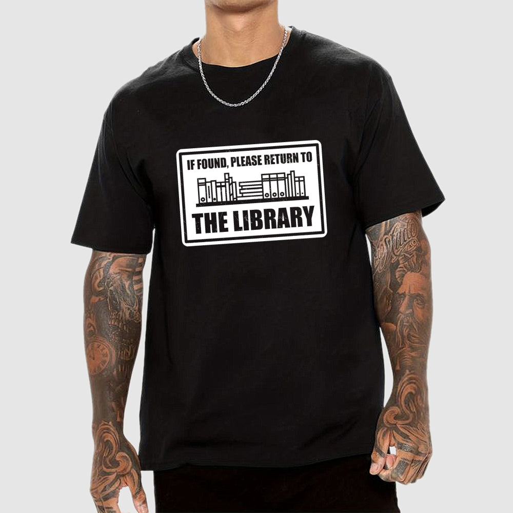 Return To The Library  T-Shirt