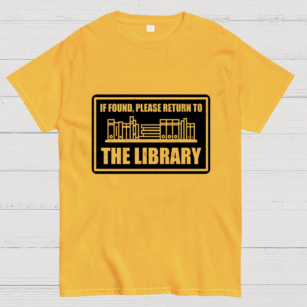 Return To The Library  T-Shirt