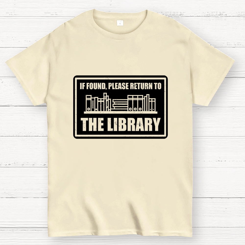 Return To The Library  T-Shirt