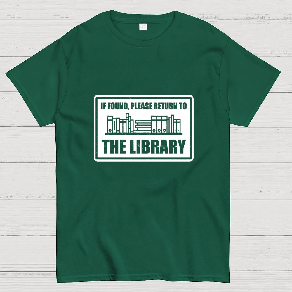 Return To The Library  T-Shirt
