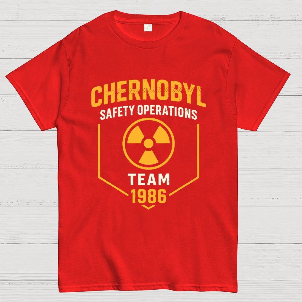 Chernobyl 1986 Safety Operations Team  T-Shirt