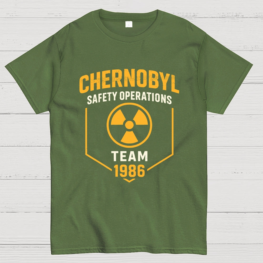 Chernobyl 1986 Safety Operations Team  T-Shirt