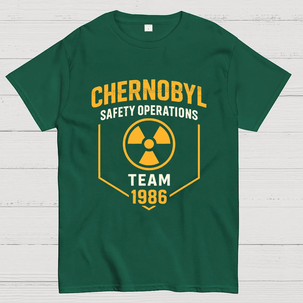 Chernobyl 1986 Safety Operations Team  T-Shirt