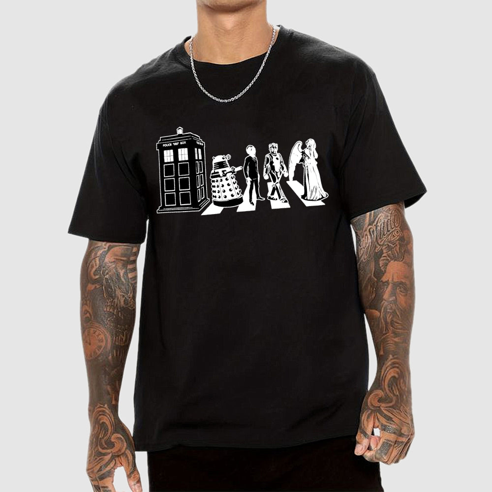 Beatles Dr Who  T-Shirt
