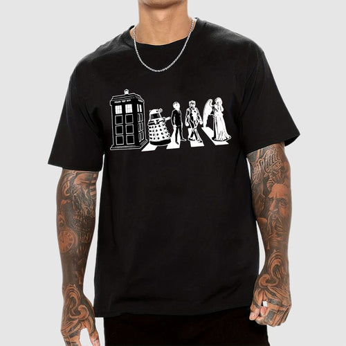 Beatles Dr Who  T-Shirt