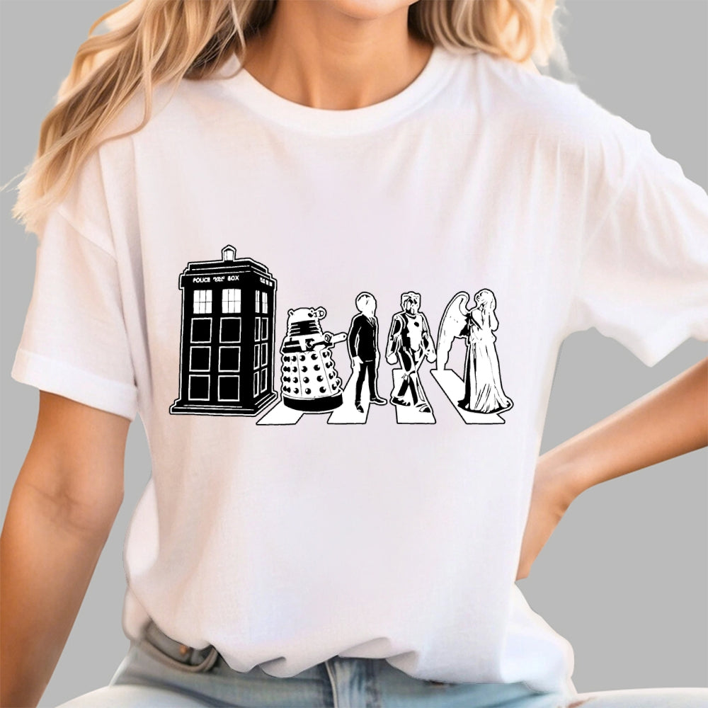 Beatles Dr Who  T-Shirt