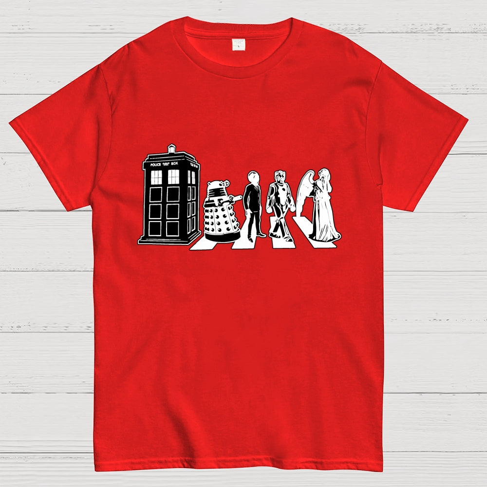 Beatles Dr Who  T-Shirt