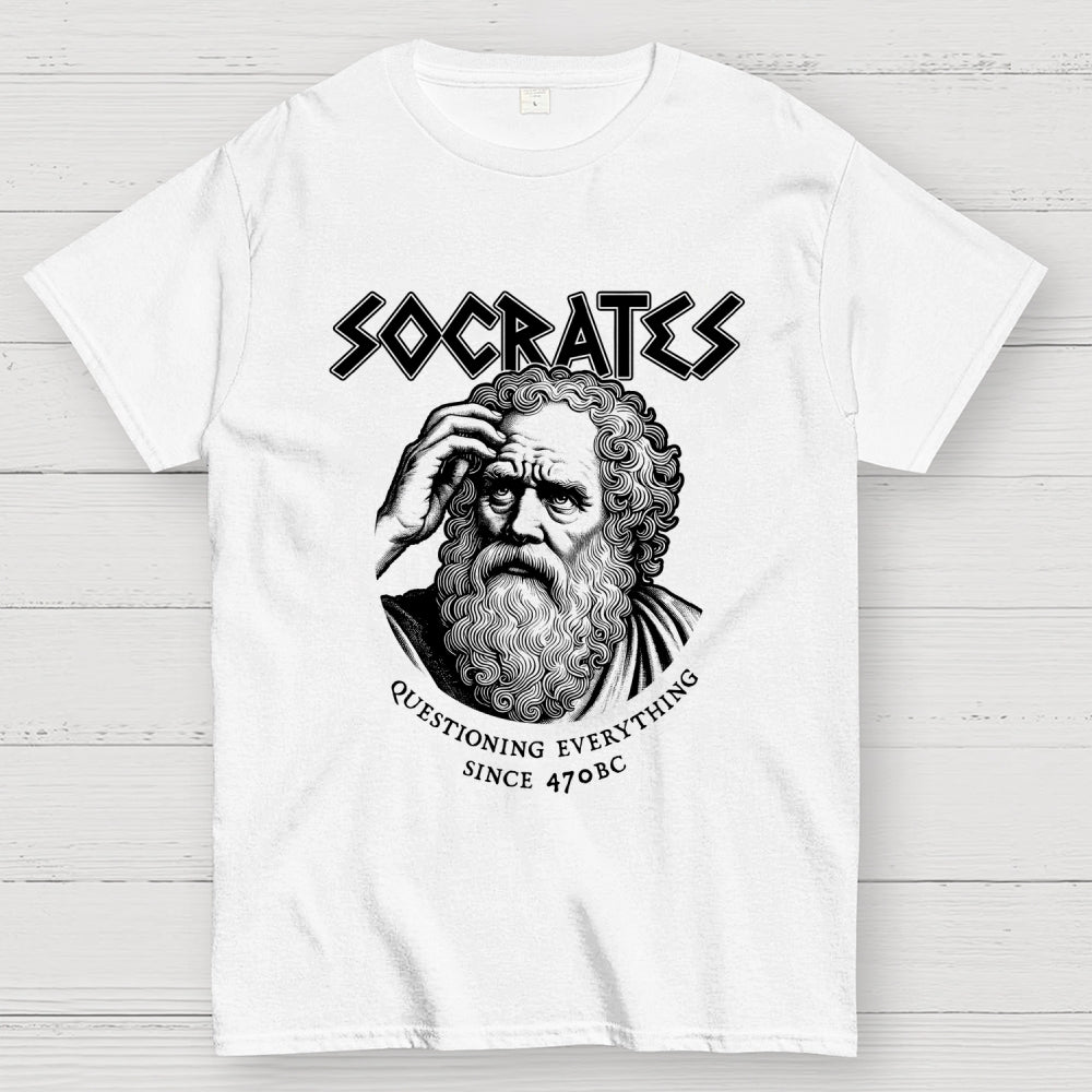 Socrates Questioning Everything  T-Shirt