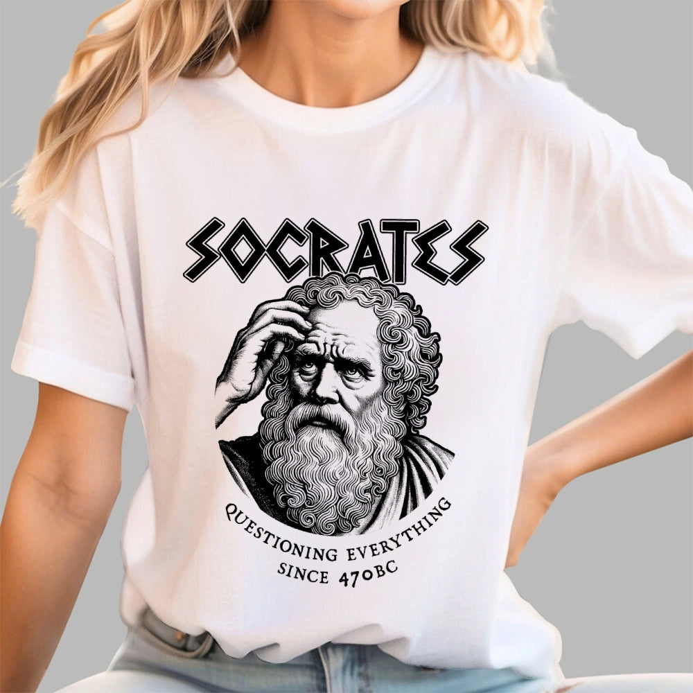 Socrates Questioning Everything  T-Shirt