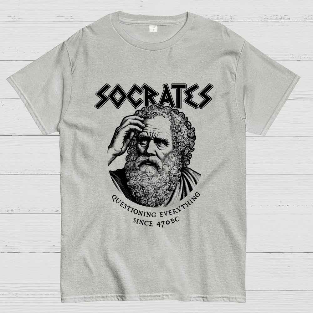 Socrates Questioning Everything  T-Shirt