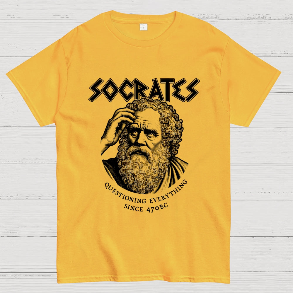 Socrates Questioning Everything  T-Shirt