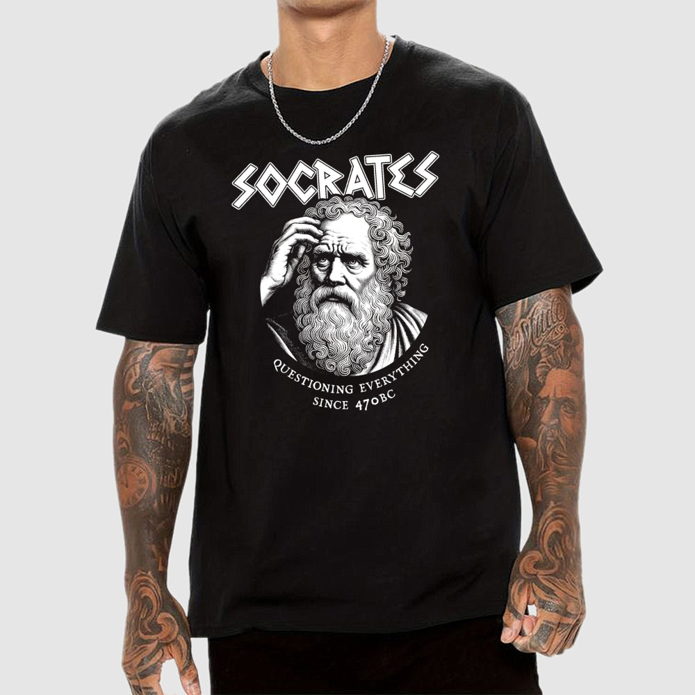 Socrates Questioning Everything  T-Shirt