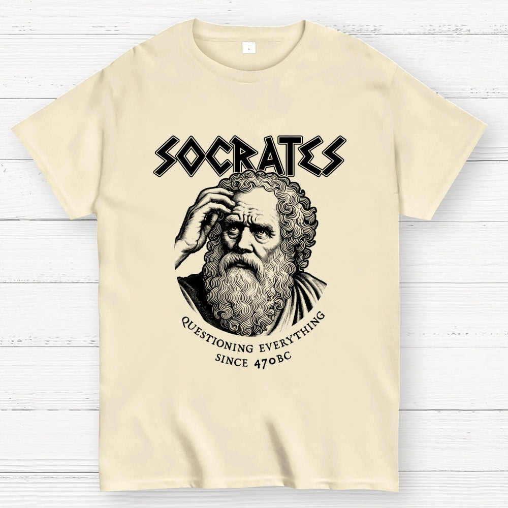 Socrates Questioning Everything  T-Shirt