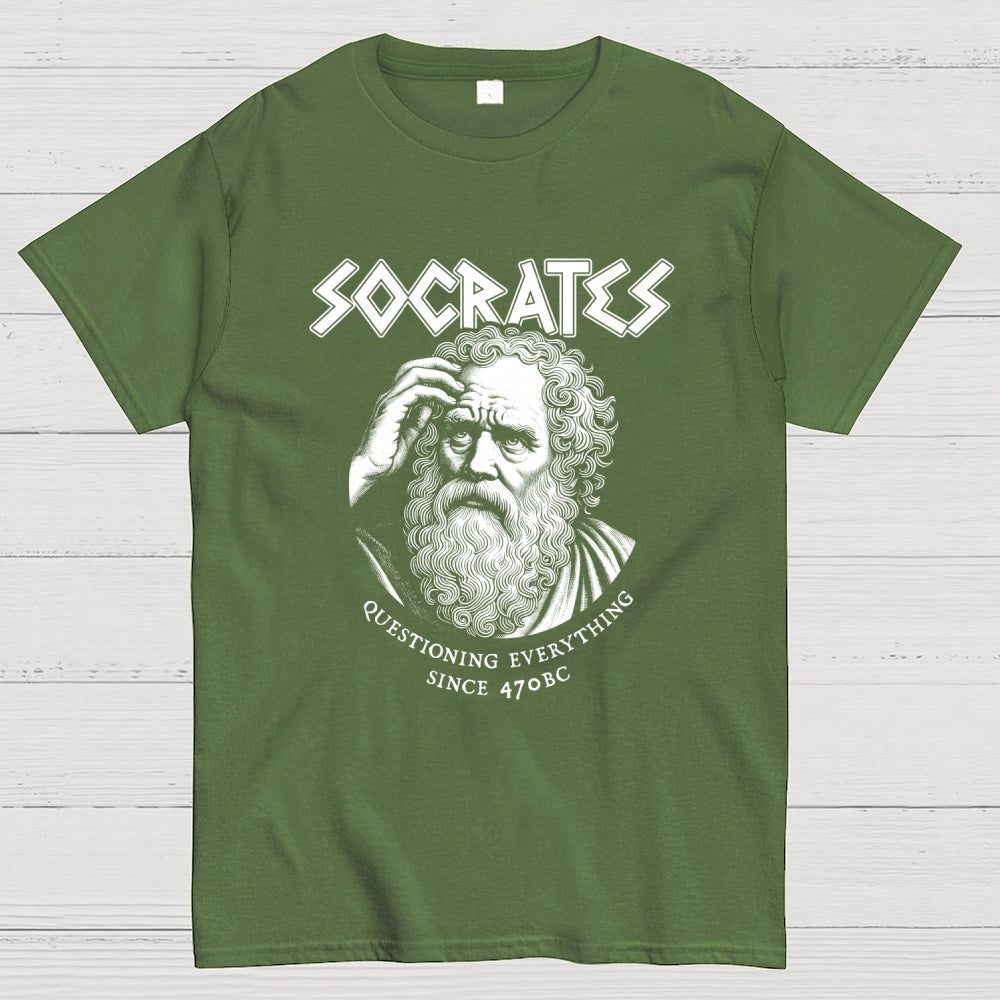 Socrates Questioning Everything  T-Shirt