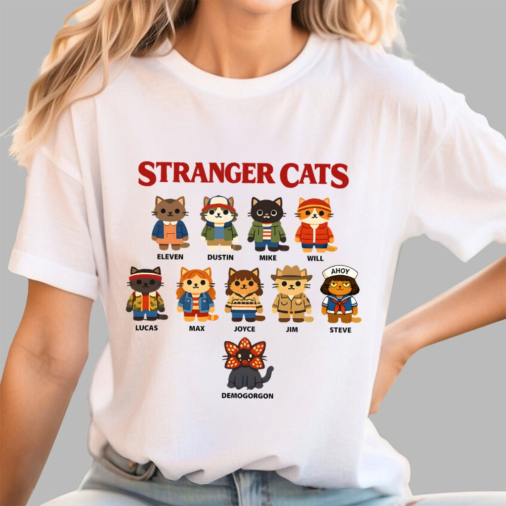 Stranger Cats  T-Shirt
