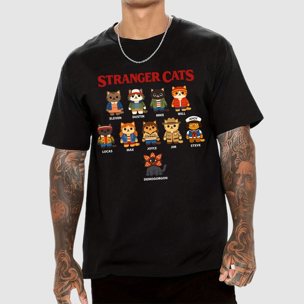 Stranger Cats  T-Shirt