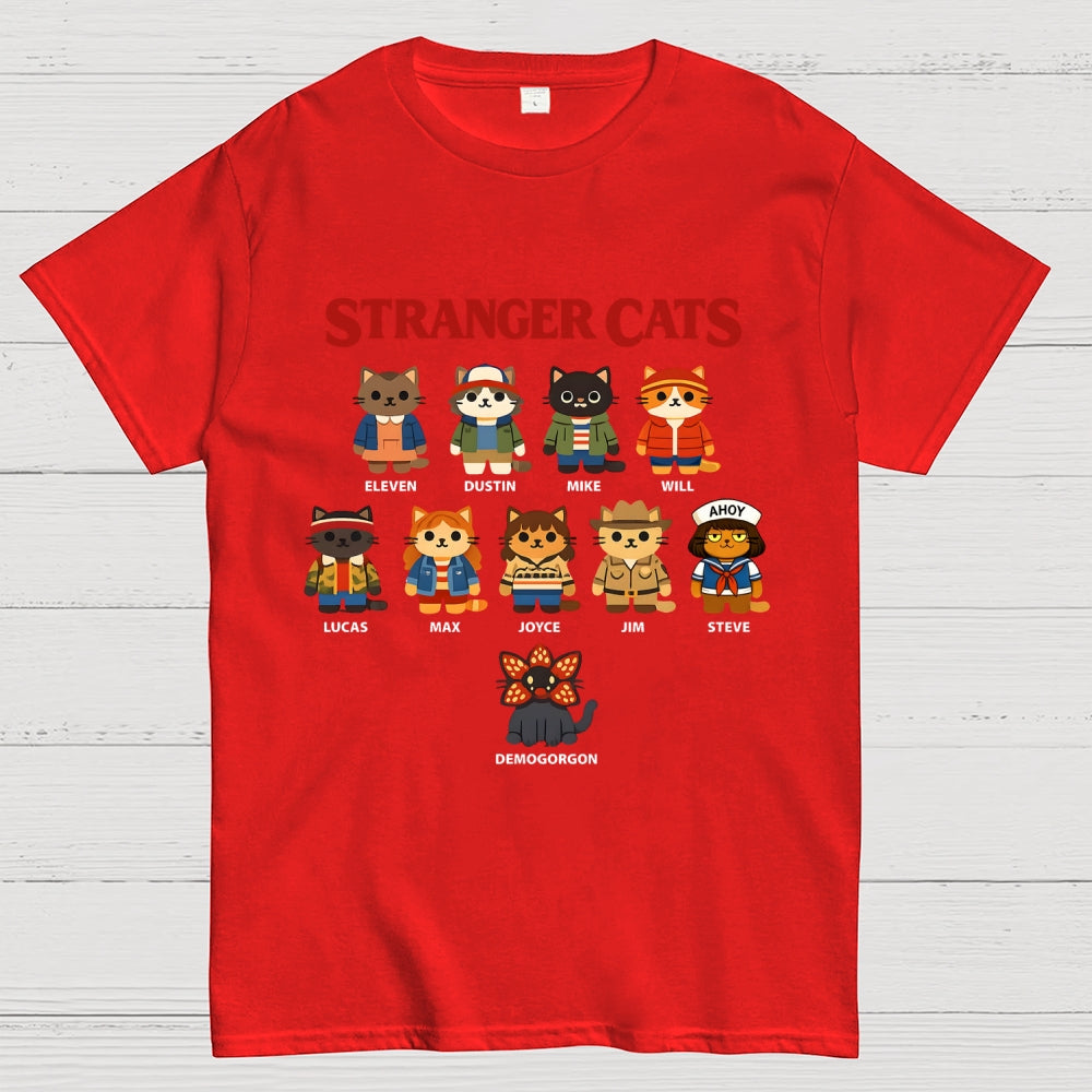 Stranger Cats  T-Shirt