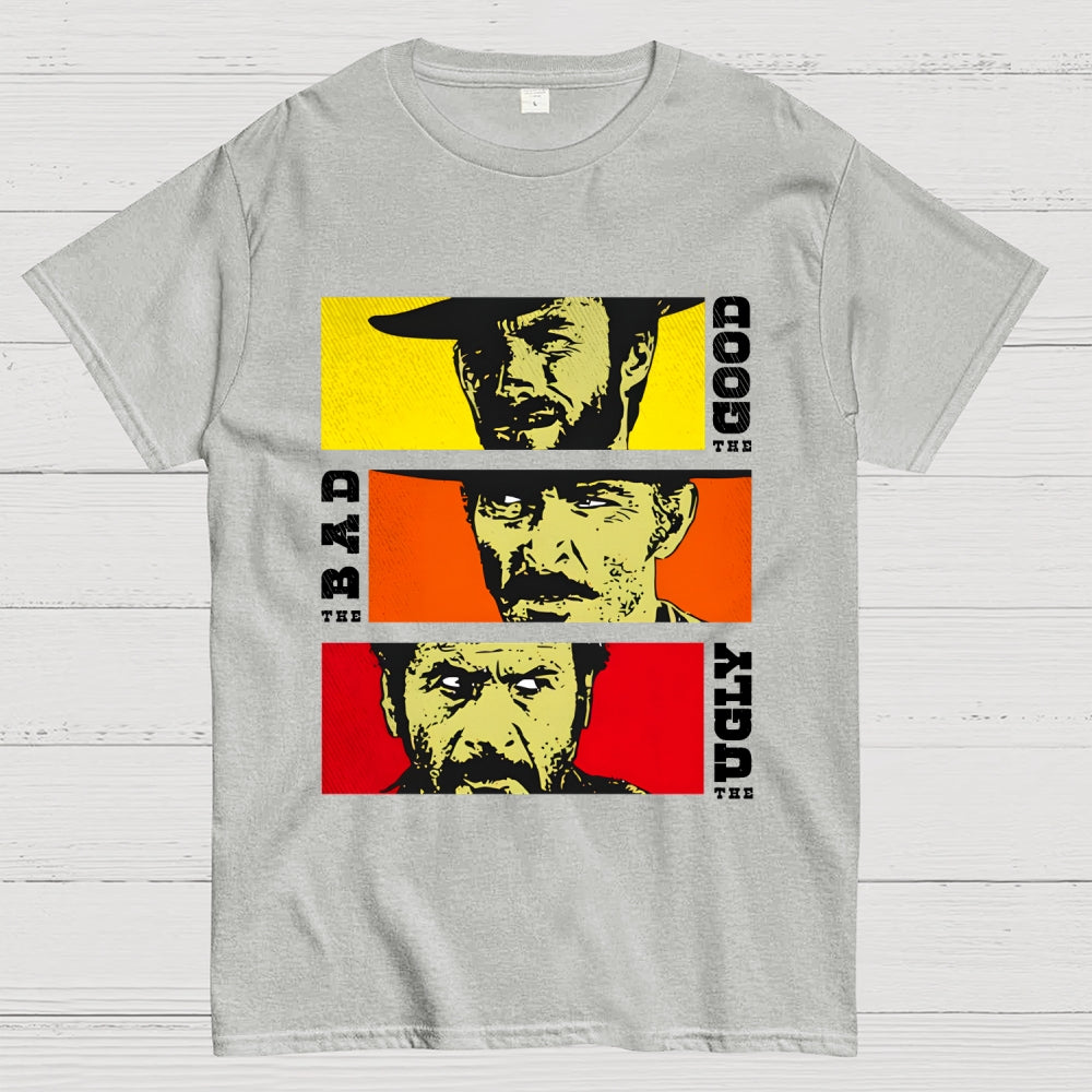 The Good The Bad The Ugly Cat  T-Shirt