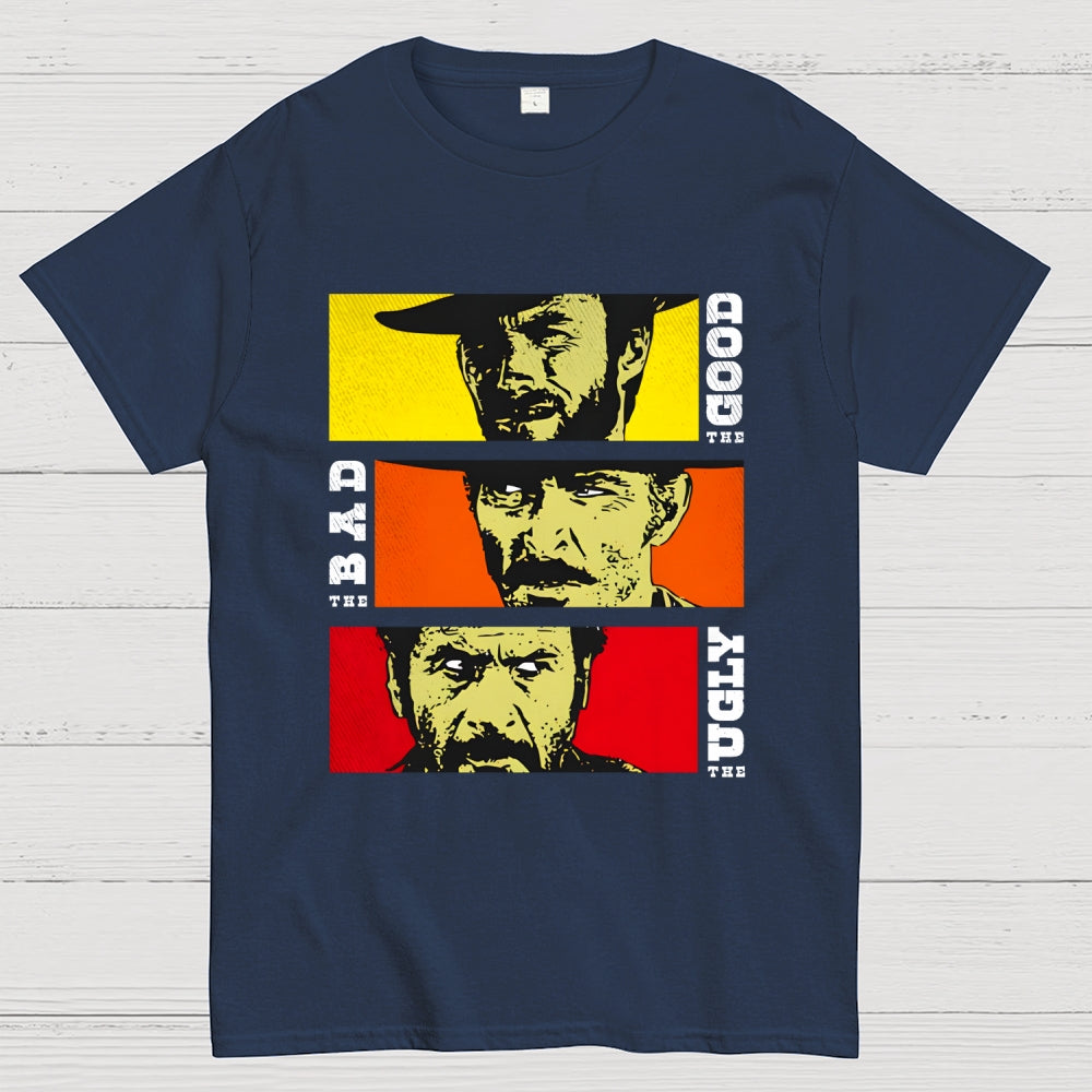 The Good The Bad The Ugly Cat  T-Shirt