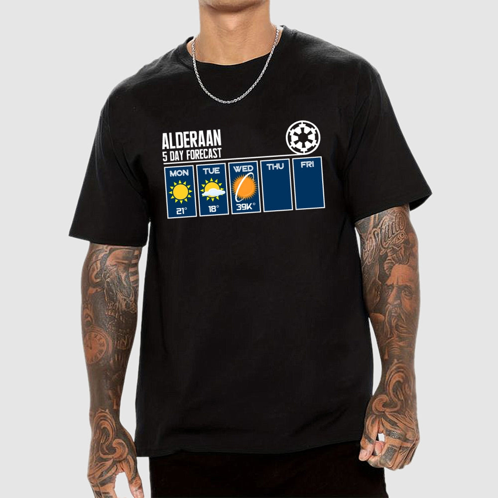 Alderaan Weather  T-Shirt