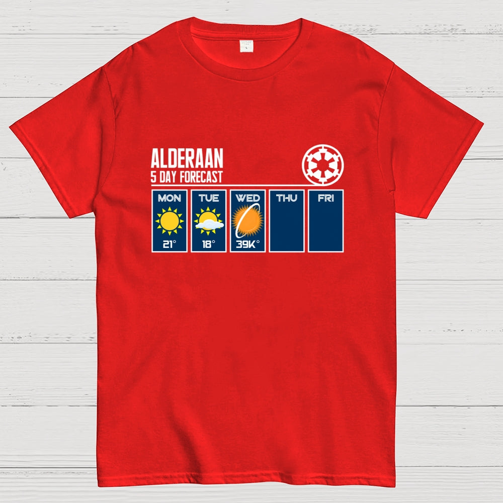 Alderaan Weather  T-Shirt