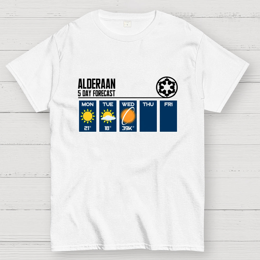 Alderaan Weather  T-Shirt