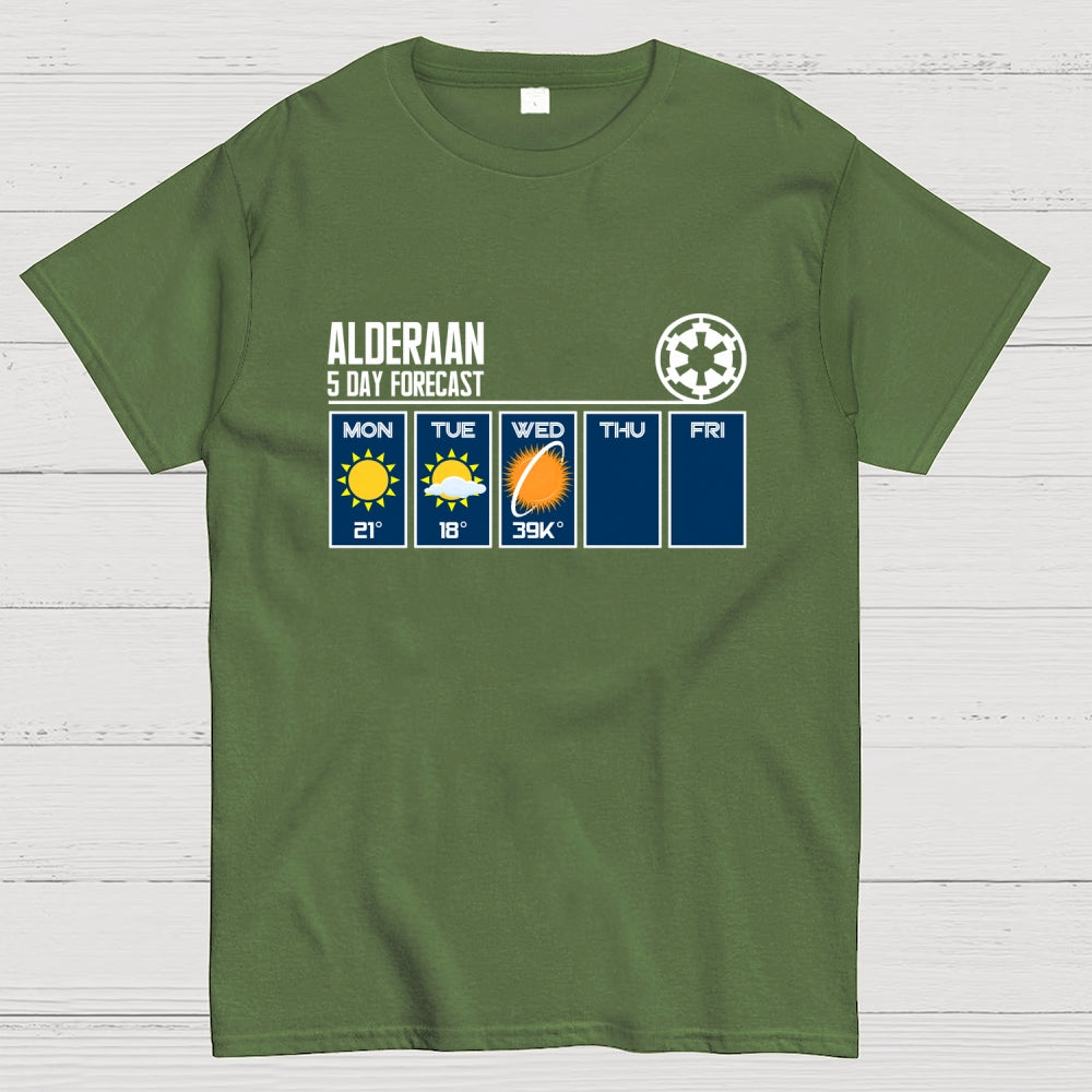 Alderaan Weather  T-Shirt