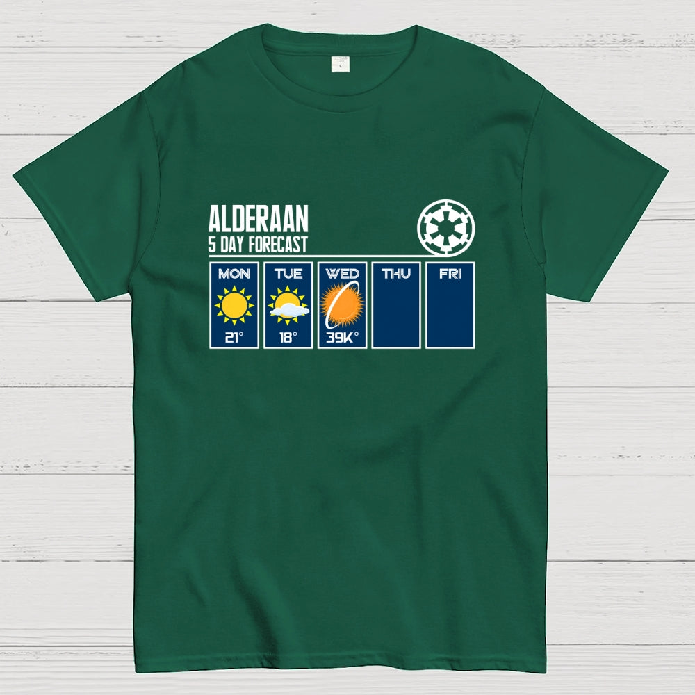 Alderaan Weather  T-Shirt