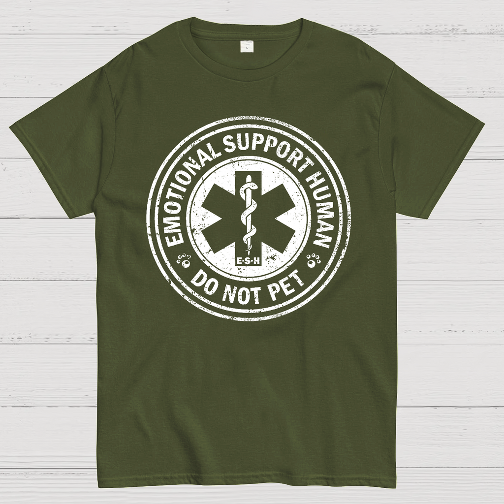 Emotional Support Human  T-Shirt