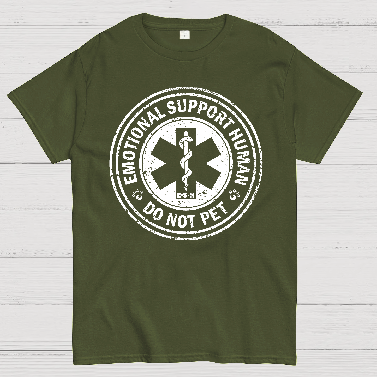 Emotional Support Human  T-Shirt