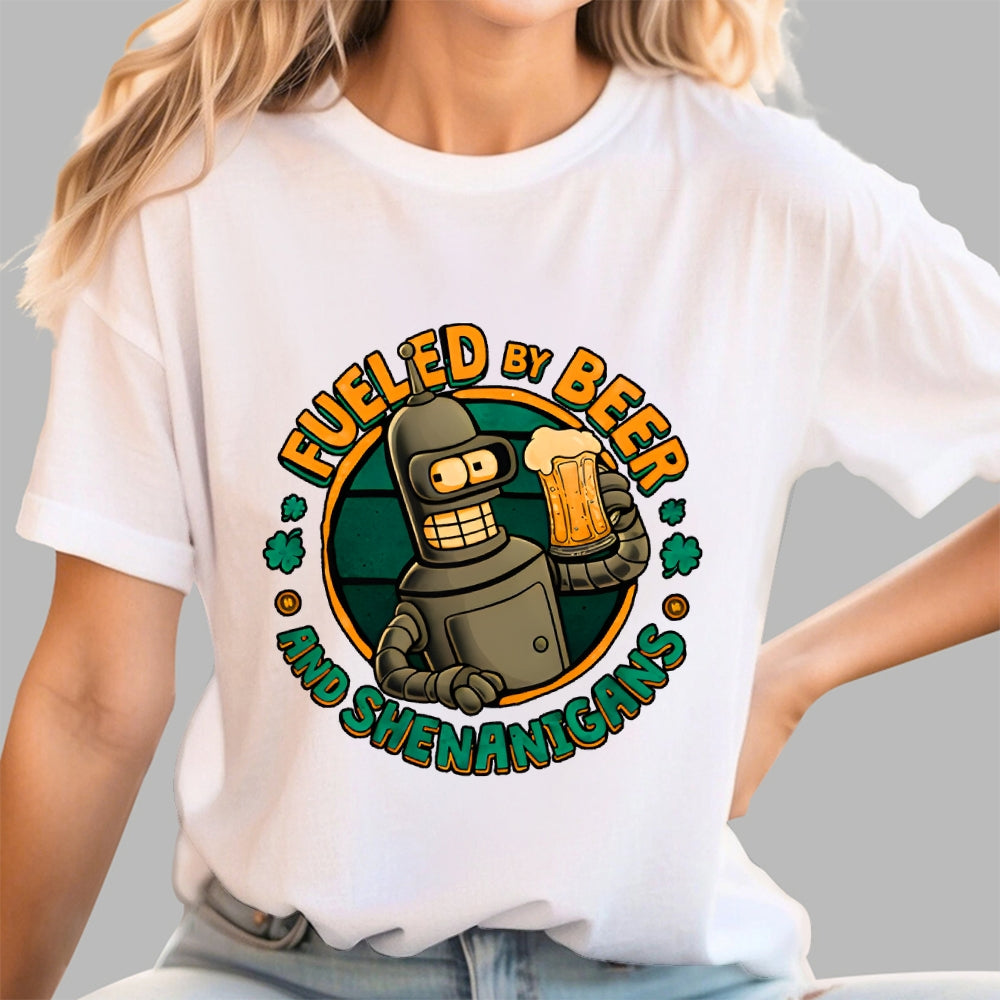 Fueled By Beer  T-Shirt