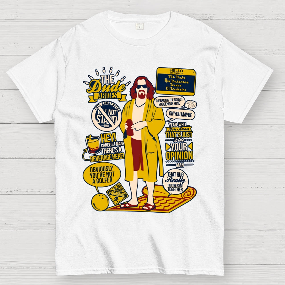 The Dude Quotes  T-Shirt