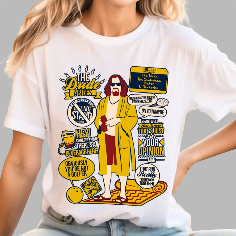 The Dude Quotes  T-Shirt