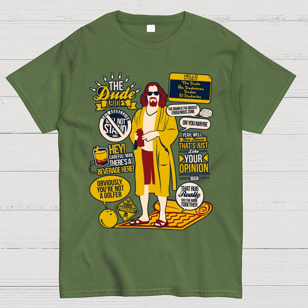 The Dude Quotes  T-Shirt