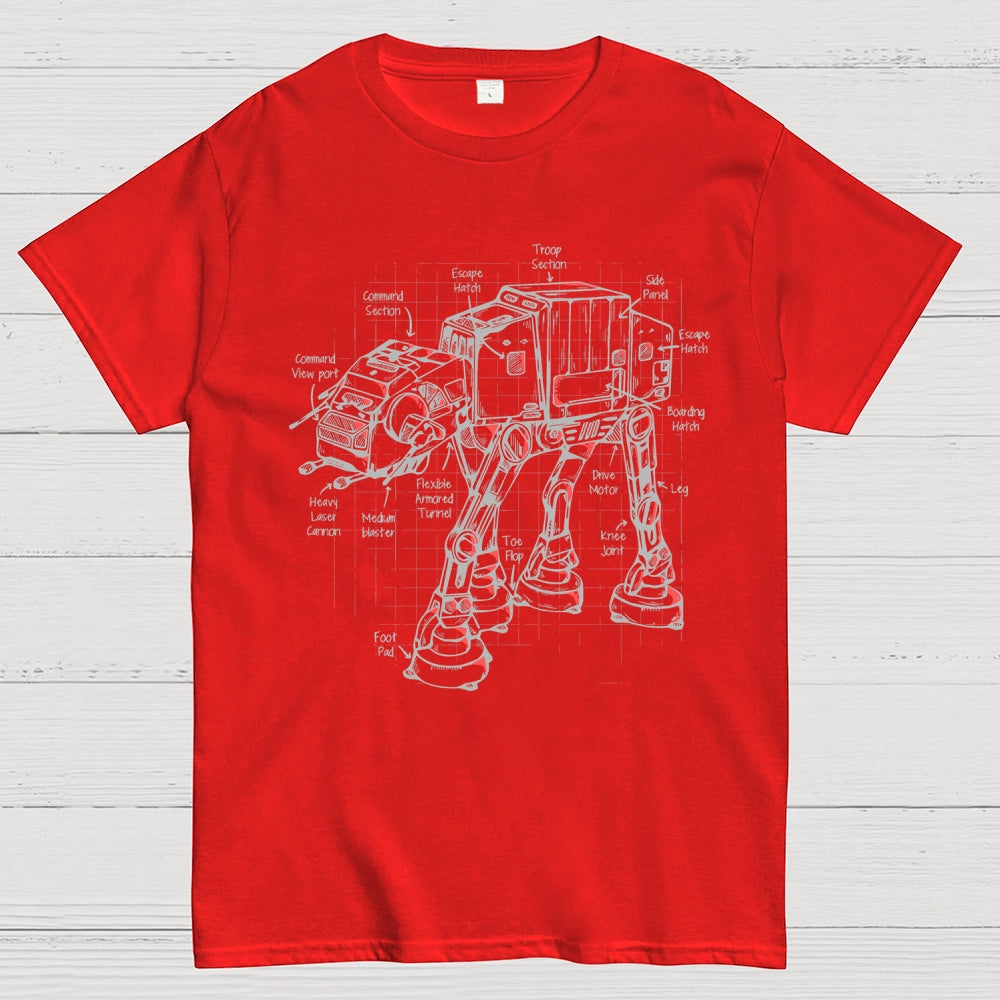Walker's Blueprint  T-Shirt