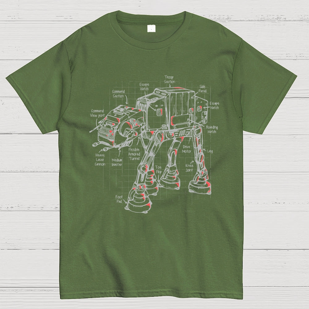 Walker's Blueprint  T-Shirt