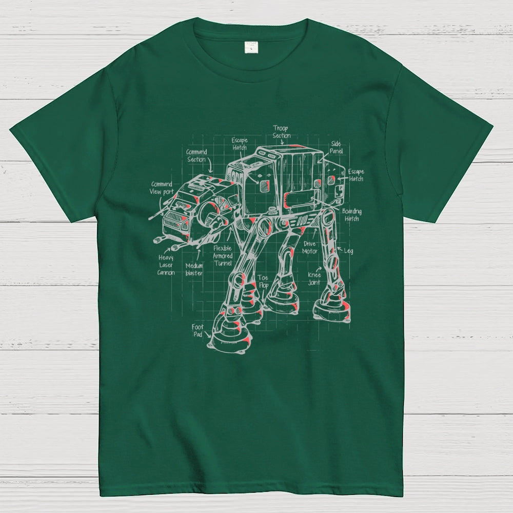 Walker's Blueprint  T-Shirt
