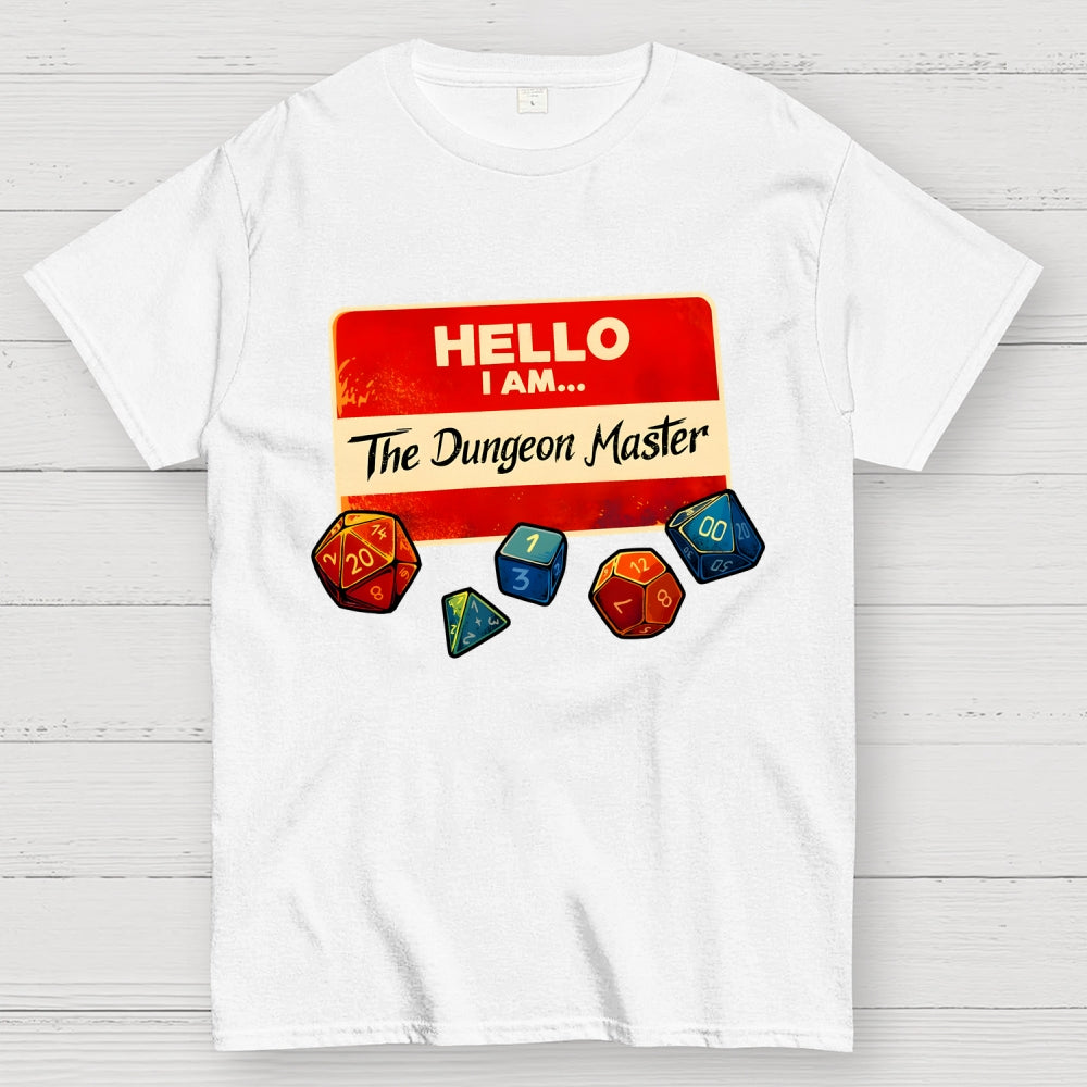 Hello I Am The Dungeon Master dungeons and dragons  T-Shirt